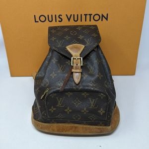 Louis vuitton backpack monogram